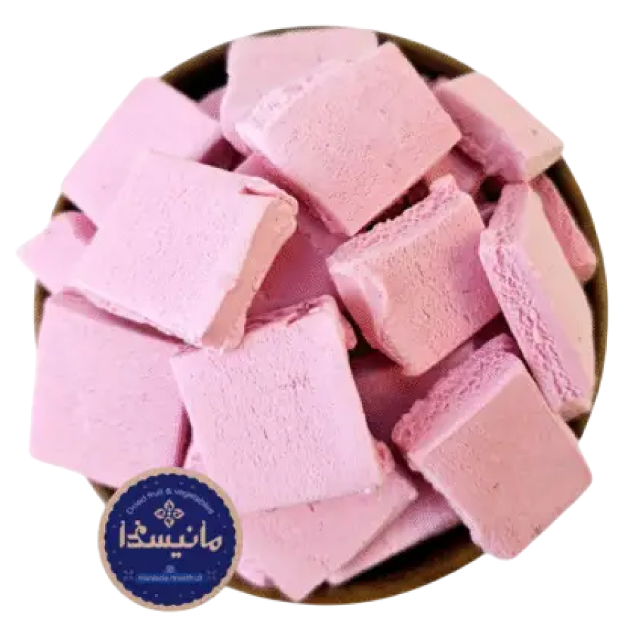 بستنی خشک توت‌فرنگی