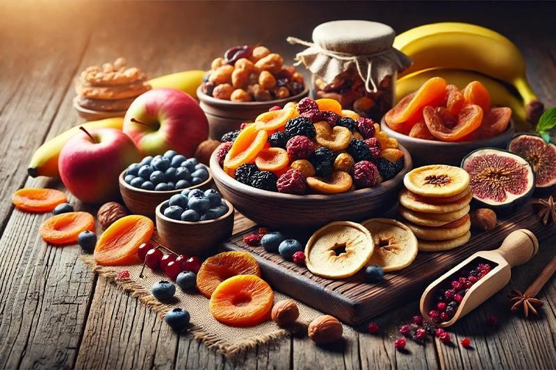 نگهداری میوه خشک طبیعی