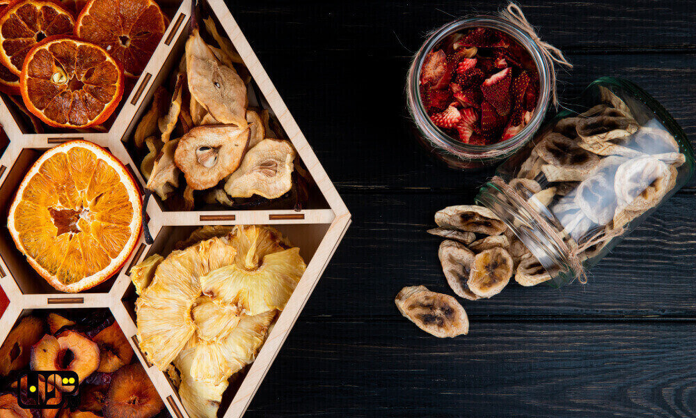 میوه خشک طبیعی و بدون افزودنی